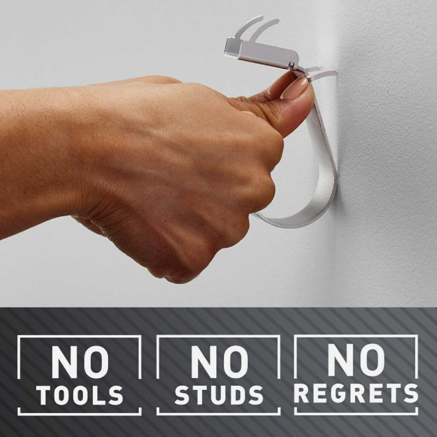 3M Claw 25 Lb. Silver Drywall Hook Image 5