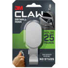 3M Claw 25 Lb. Silver Drywall Hook Image 1
