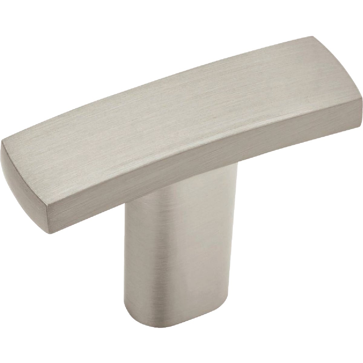 Amerock Valor 1.5 In. L. Satin Nickel Cabinet Knob (6-Pack)