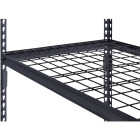 Muscle Rack 48 In. x 24 In. x 72 In. 5-Tier Black Shelving Unit with Wire Shelf Image 6