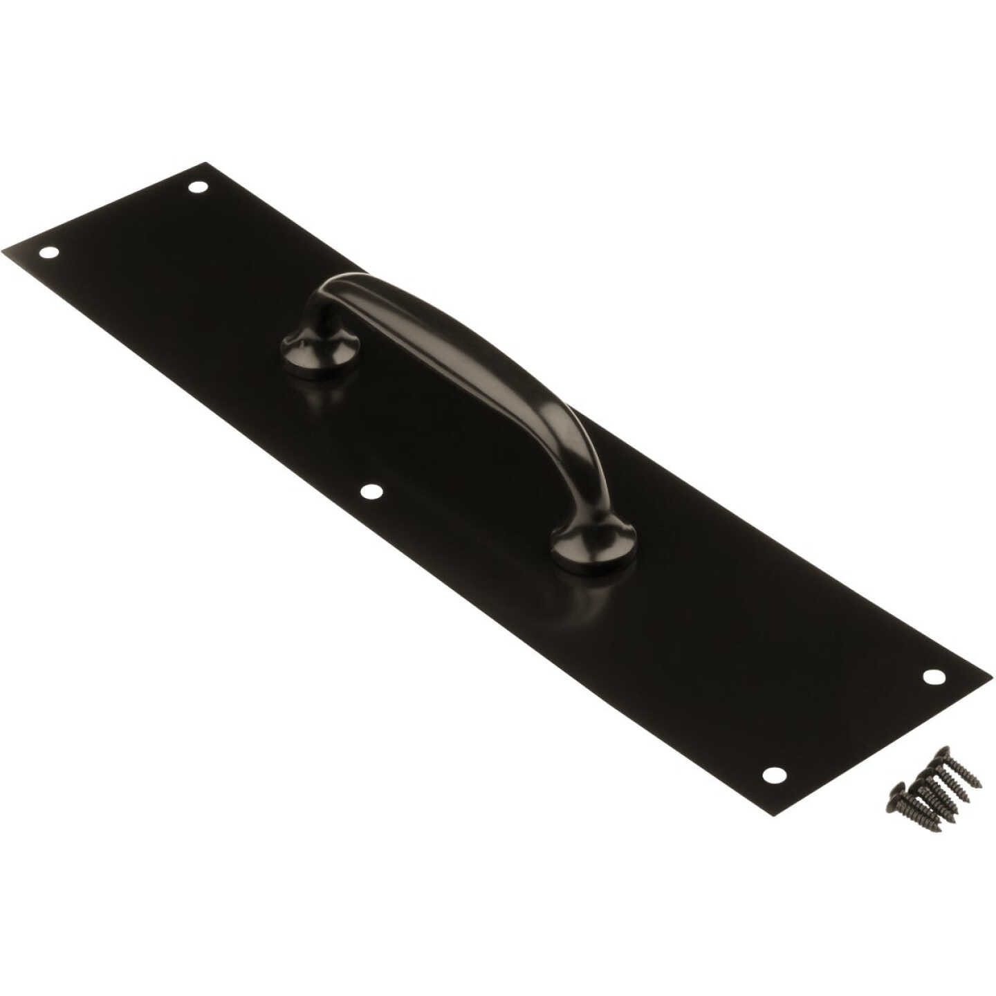 National Hardware Oil Rubbed Bronze Pull Plate Image 1