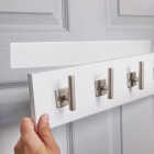 Wrap-It Storage Stick 'Em 2 In. x 4 Ft. Industrial Strength White Hook & Loop Roll Image 6