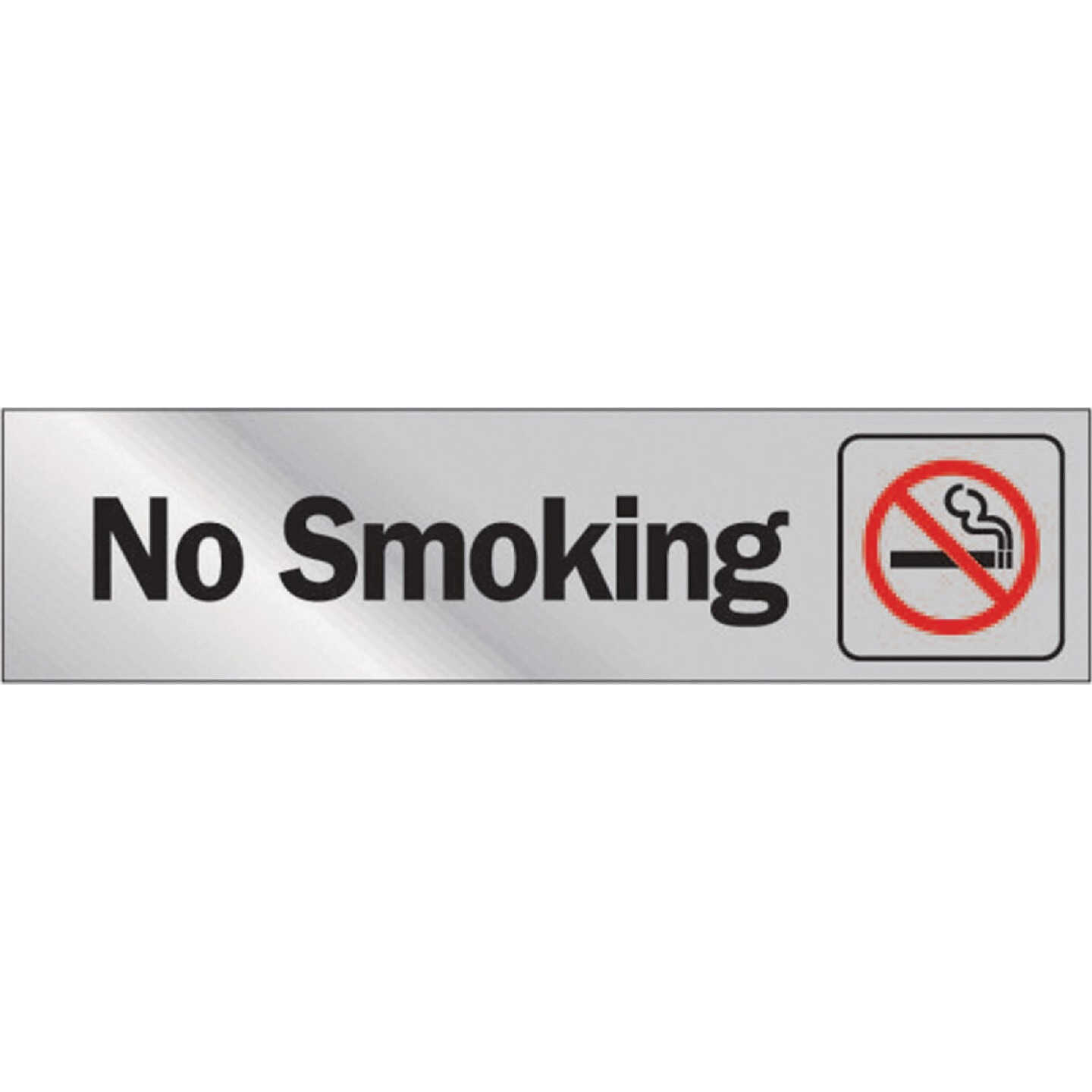 Hy-Ko 2x8 No Smoking Sign Image 1