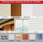 Command Outdoor Medium & Large Foam Replacement Strips, 8 Strips Image 4