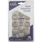KasaWare 1-3/16 In. Dia. Satin Nickel Cabinet Knob (10-Pack) Image 4