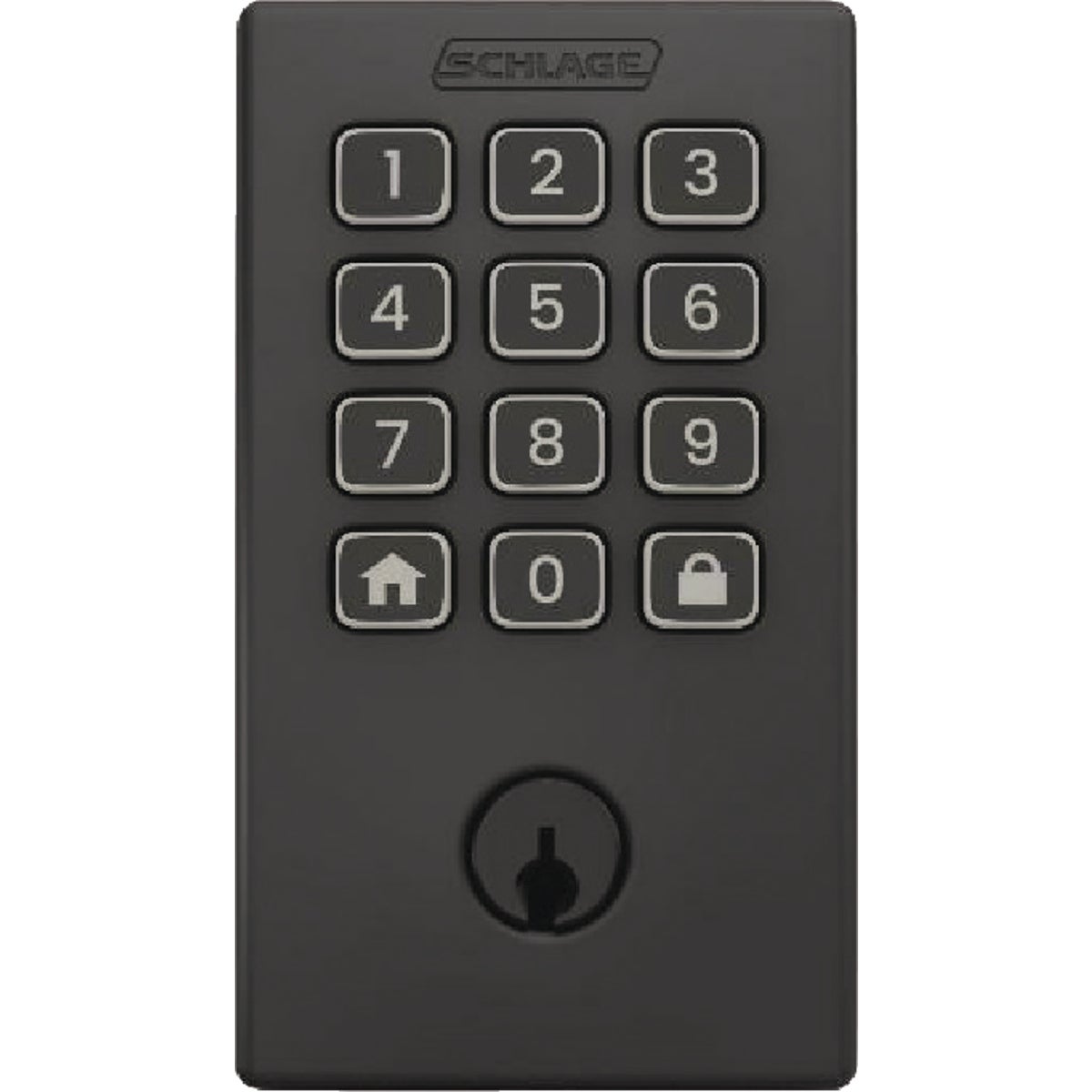 Schlage Arrive Century Matte Black Smart WiFi Deadbolt Image 4