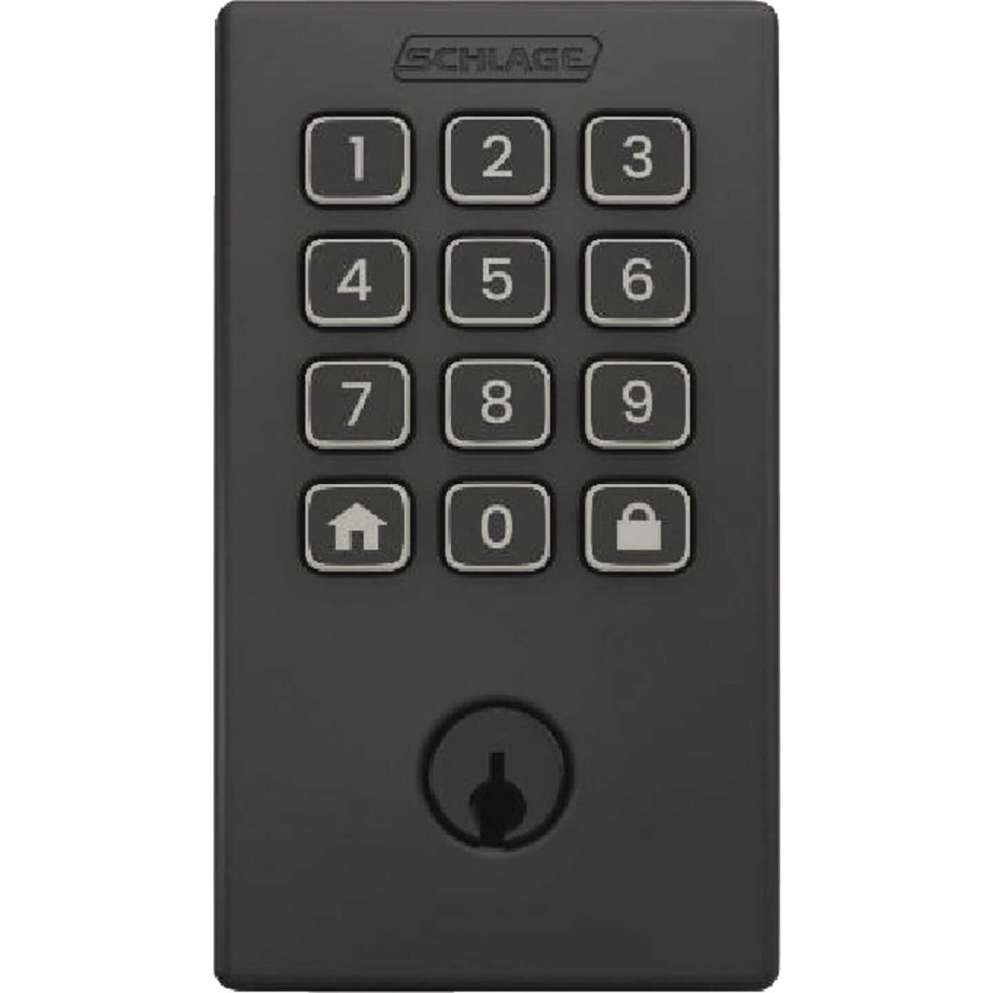Schlage Arrive Century Matte Black Smart WiFi Deadbolt Image 4