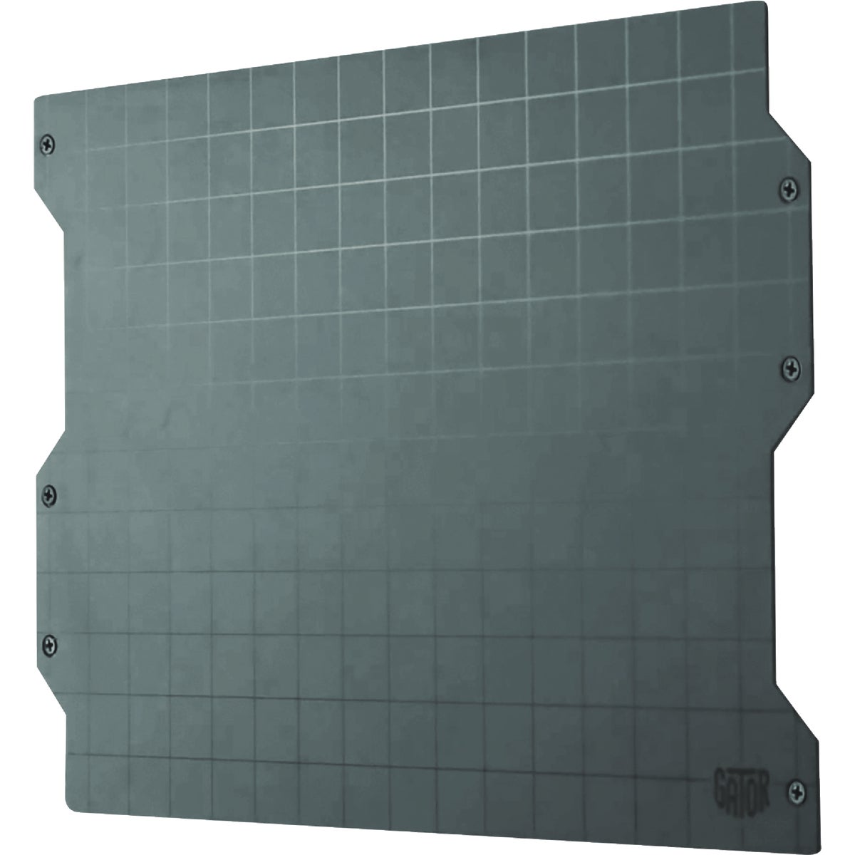 Gator Magnetics 16.75 In. x 12 In. Black 16-Gauge Galvanized Steel Wall Panel (Screws Included)