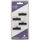 KasaWare 7/16 In. Diameter Matte Black Cabinet Knob (4-Pack) Image 2