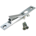 Johnson Hardware 2.94 In. L. Rectangular Satin Nickel Edge Pocket Door Pull Image 1