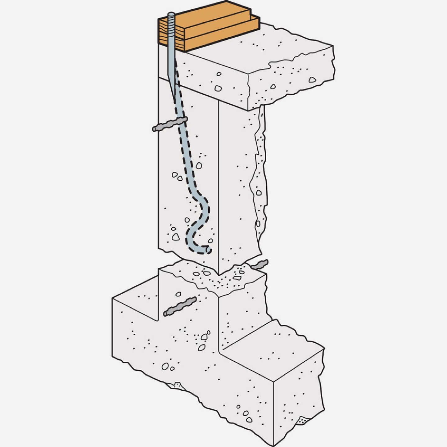 SSTB 7/8 in. x 34-7/8 in. Anchor Bolt Image 2