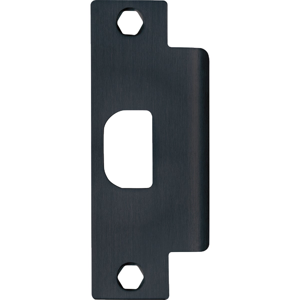 Tell Commercial Matte Black ASA Strike Plate