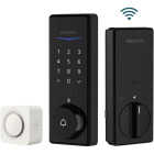Philips Palm Reader Electronic Deadbolt with Door Chime, Matte Black Image 4