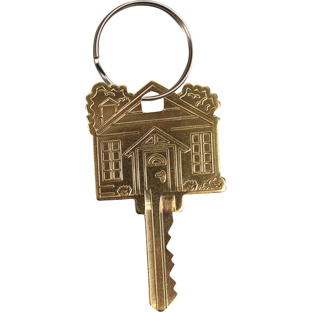 Lucky Line Brass Home Key Shapes Decorative House Key - KW1 ADA Friendly Image 5