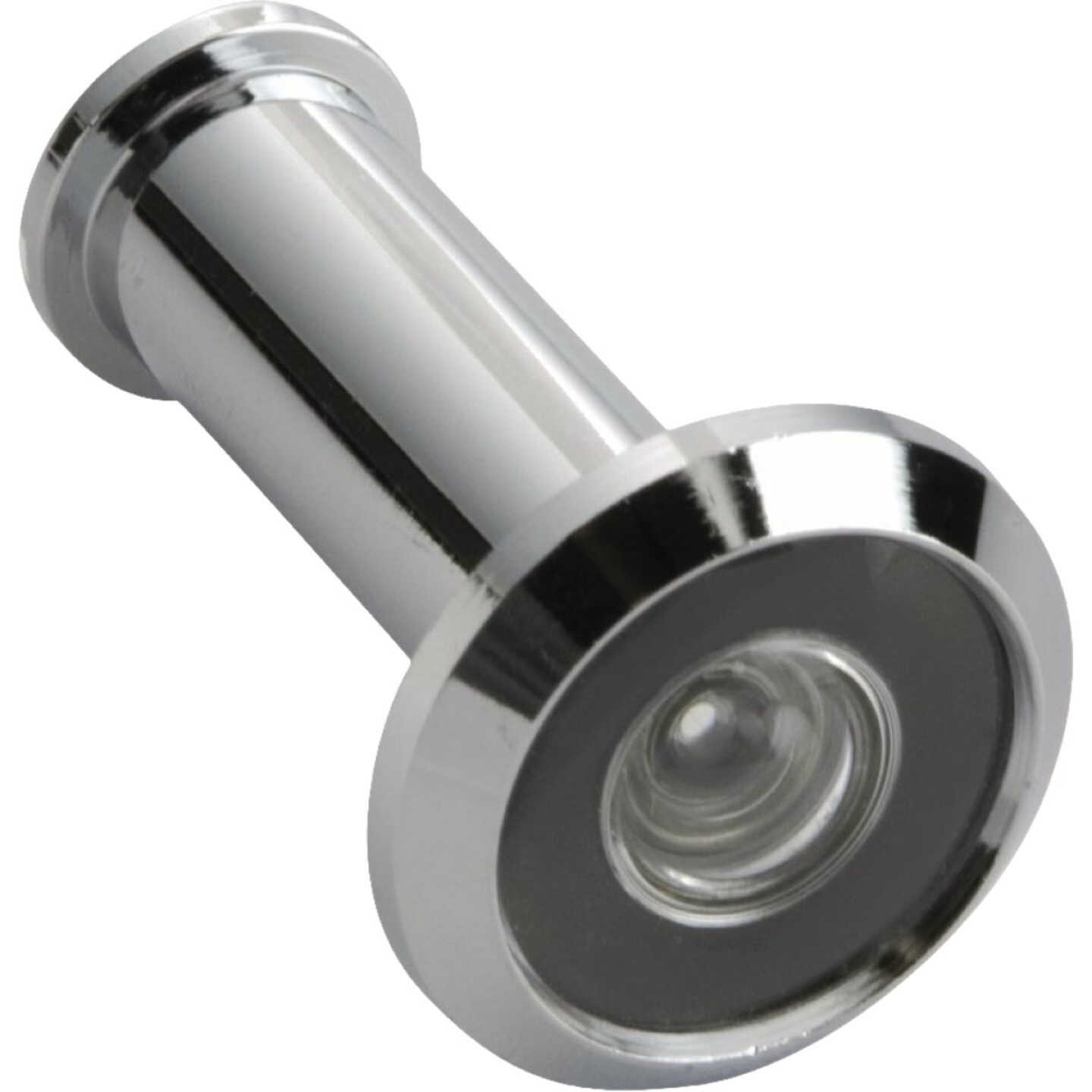 First Watch 130 Deg. Chrome Wide Angle Door Viewer Image 1