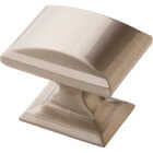 Amerock Candler Rectangle Satin Nickel Cabinet Knob (5-Pack) Image 1