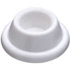 National Hardware White Self-Adhesive Wall Door Stop Image 1