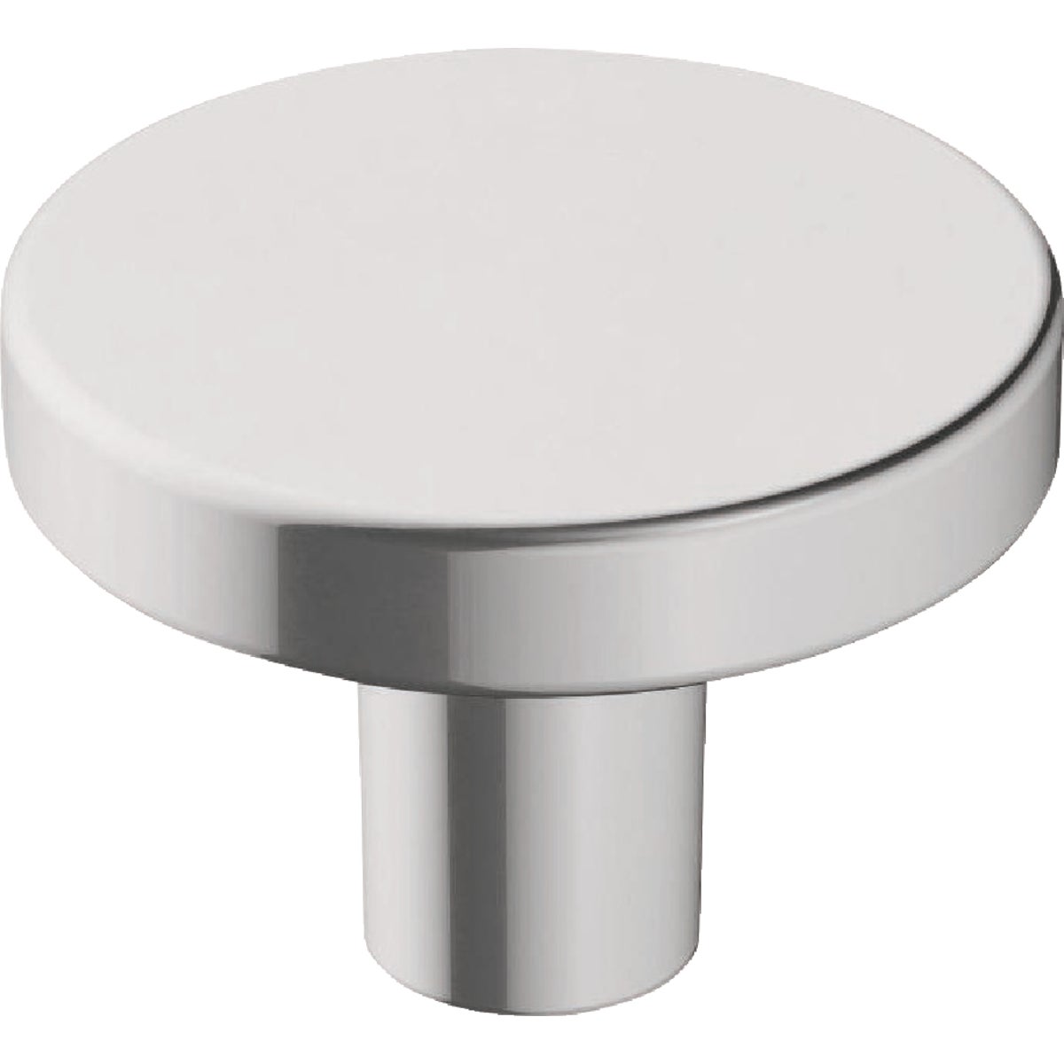 Amerock Versa 1.375 In. Dia. Round Polished Chrome Cabinet Knob