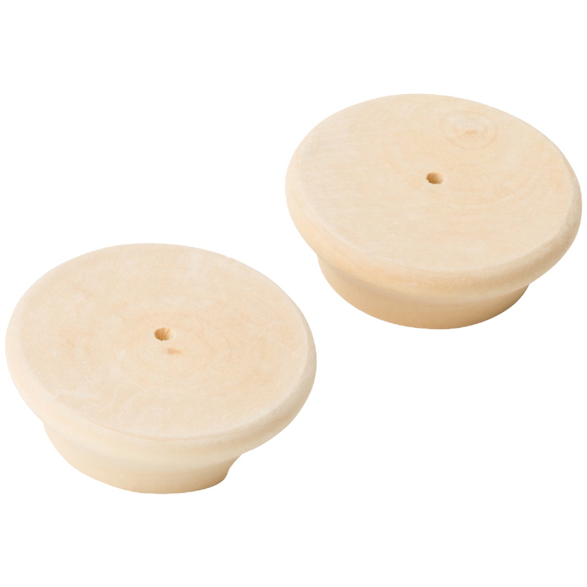 National Hardware 1-3/8 In. Natural Wood Closet Rod Socket (2-Pack) Image 7