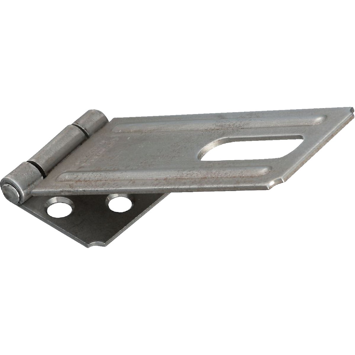 National Hardware 4-1/2 In. Galvanized Non-Swivel Safety Hasp
