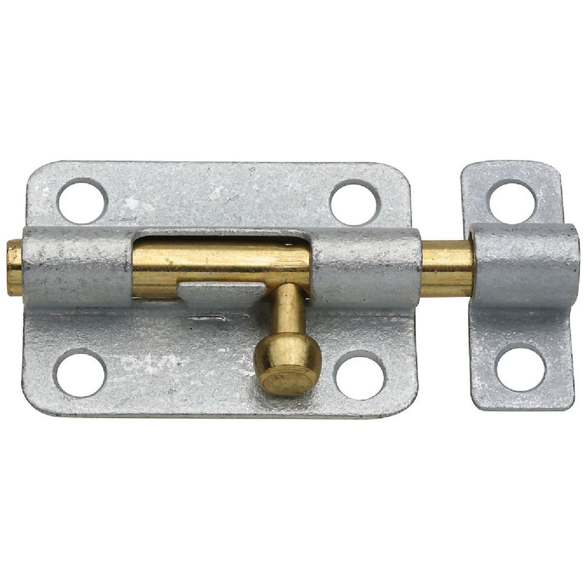National Hardware 3 In. Galvanized Steel Door Barrel Bolt