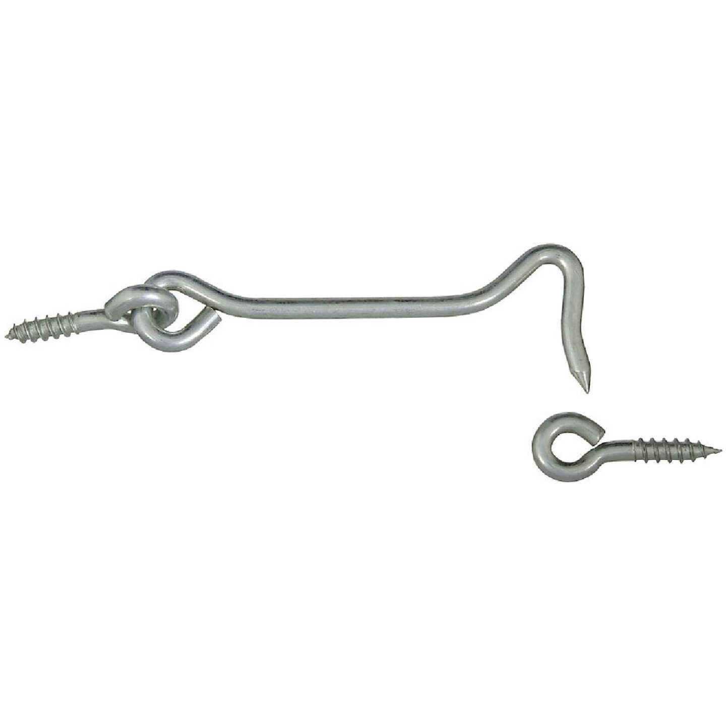 National Hardware 4 In. Steel Hook & Eye Bolt Image 1