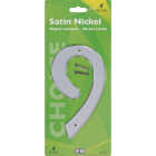 Hy-Ko 4 In. Satin Nickel Number 9 Image 2