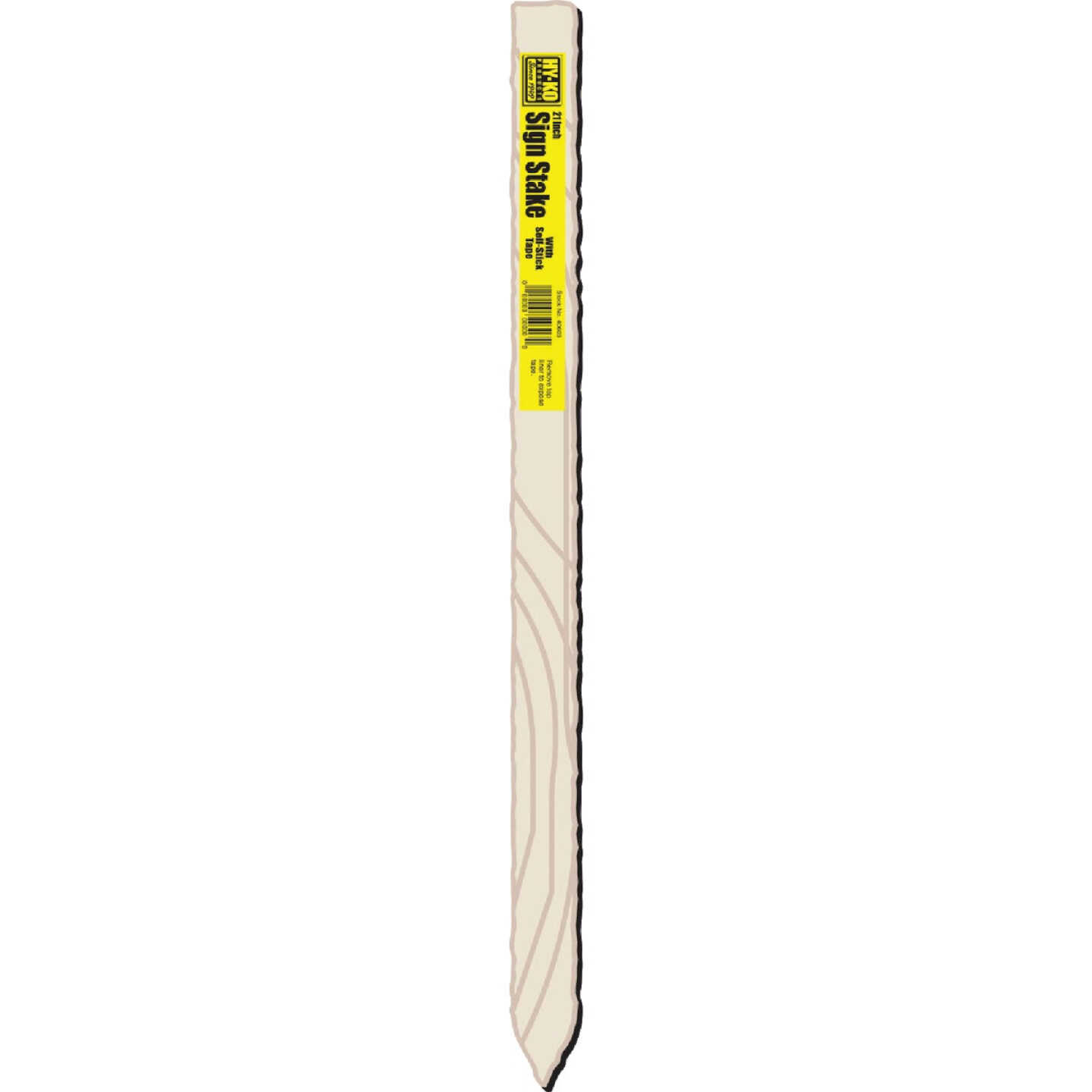 Hy-Ko 1.25 In. x 21 In. Wooden Sign Stake Image 1