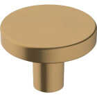 Amerock Versa 1.375 In. Dia. Round Champagne Bronze Cabinet Knob (6-Pack) Image 1
