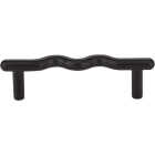 Elements Verona 3-7/8 In. Matte Black Wavy Cabinet Pull Image 2