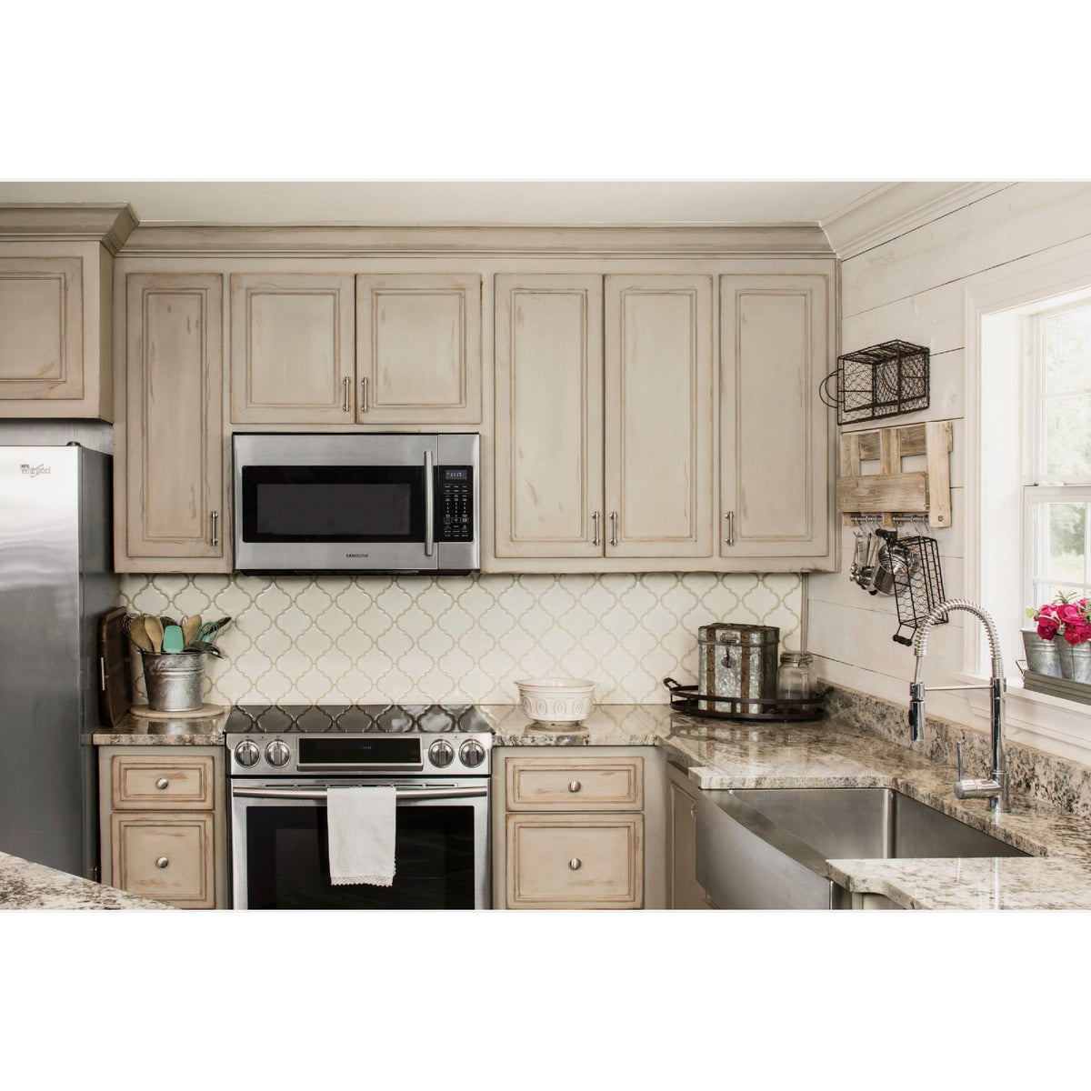 KasaWare 1-3/16 In. Dia. Satin Nickel Cabinet Knob (4-Pack) Image 2