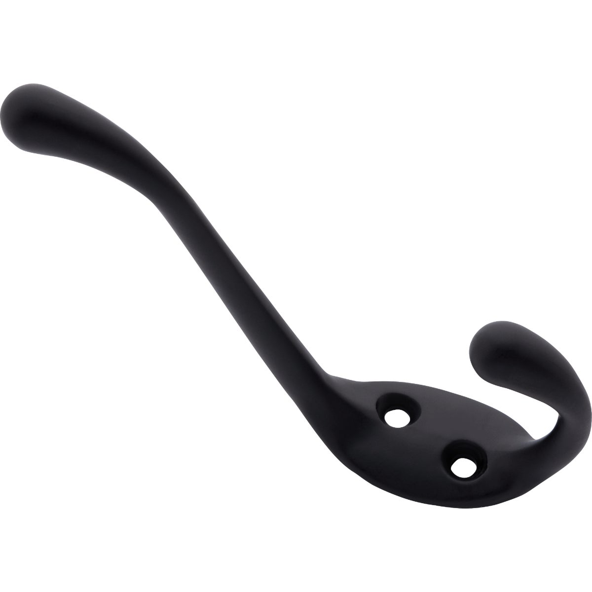 National Hardware Matte Black Heavy Duty Garment Hook
