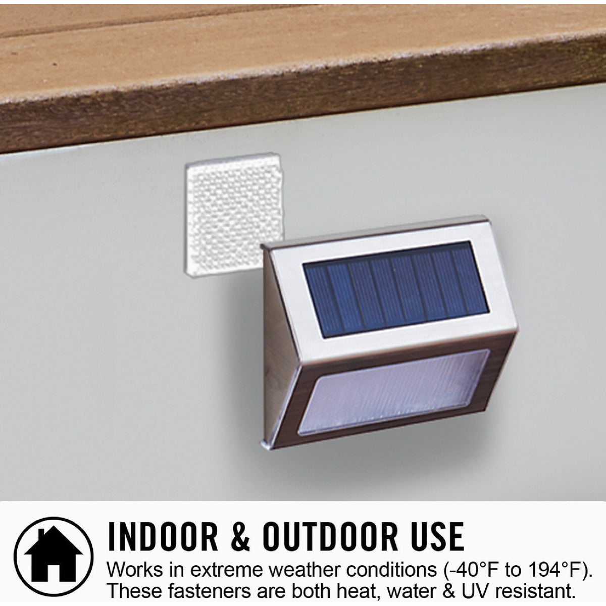 Velcro Brand Alfa-Lok 1 In. x 3 In. 15 Lb. Capacity Black Square Tape Strip (4 Sets) Image 3