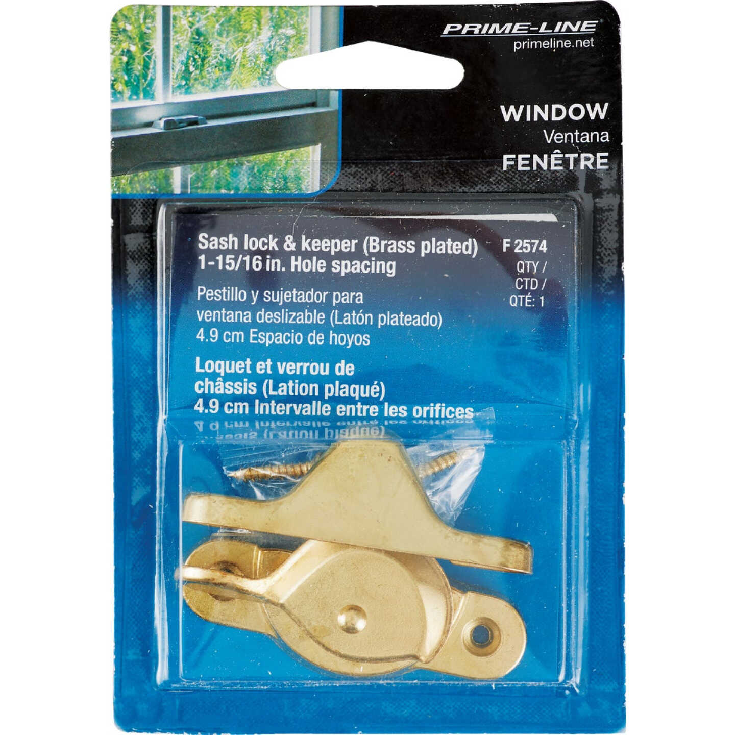 Prime-Line Cam Spring Lock Sliding Window Sash Lock Image 2