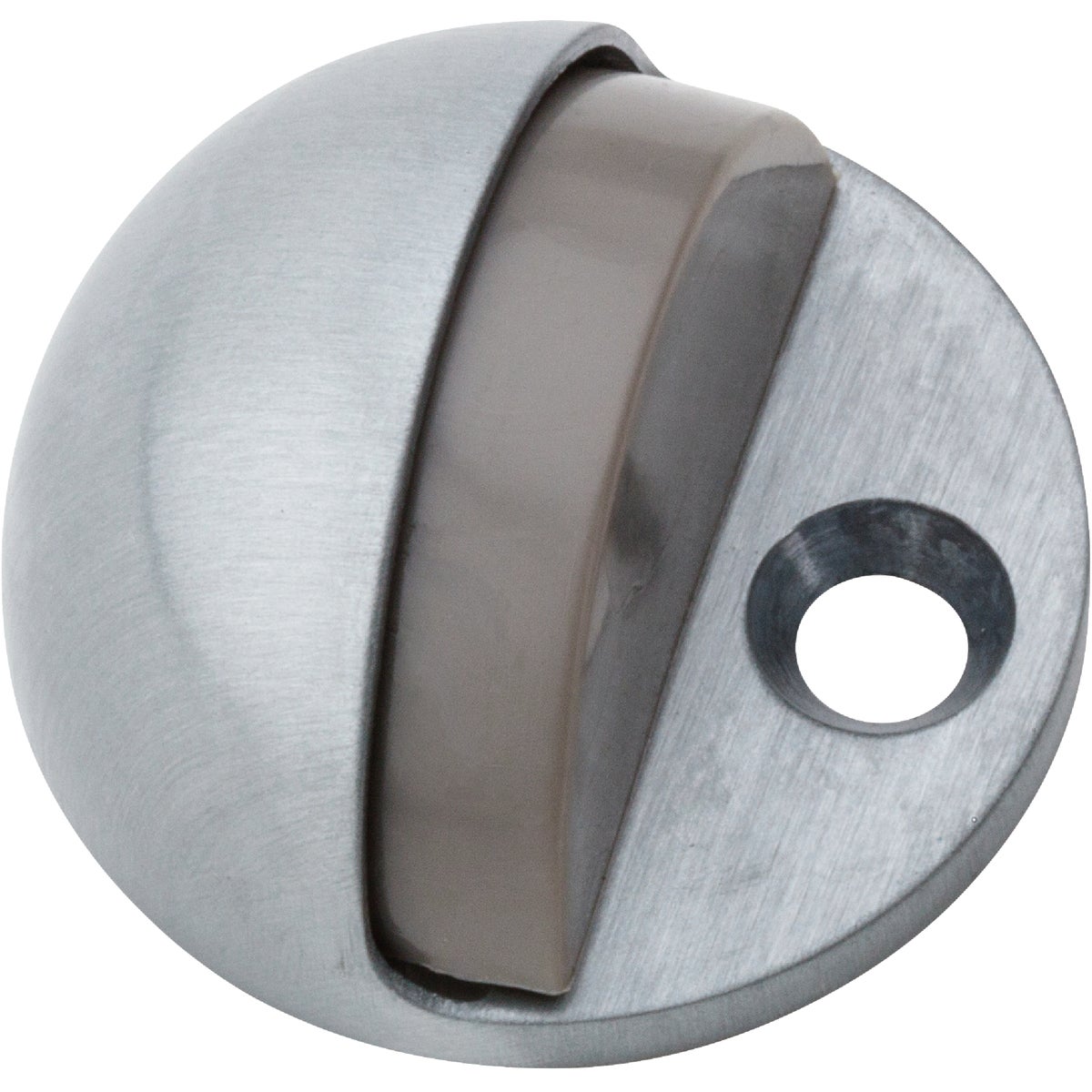 National Hardware Satin Nickel Adjustable Floor Door Stop