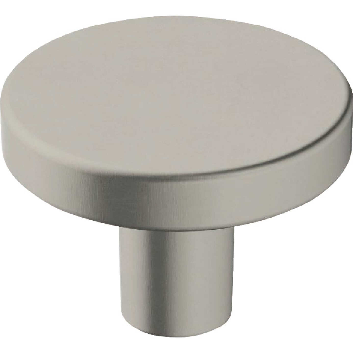 Amerock Versa 1.375 In. Dia. Round Satin Nickel Cabinet Knob (6-Pack) Image 1