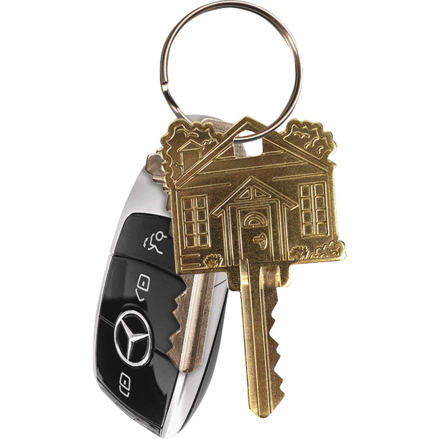 Lucky Line Brass Home Key Shapes Decorative House Key - SC1 ADA Friendly Image 6