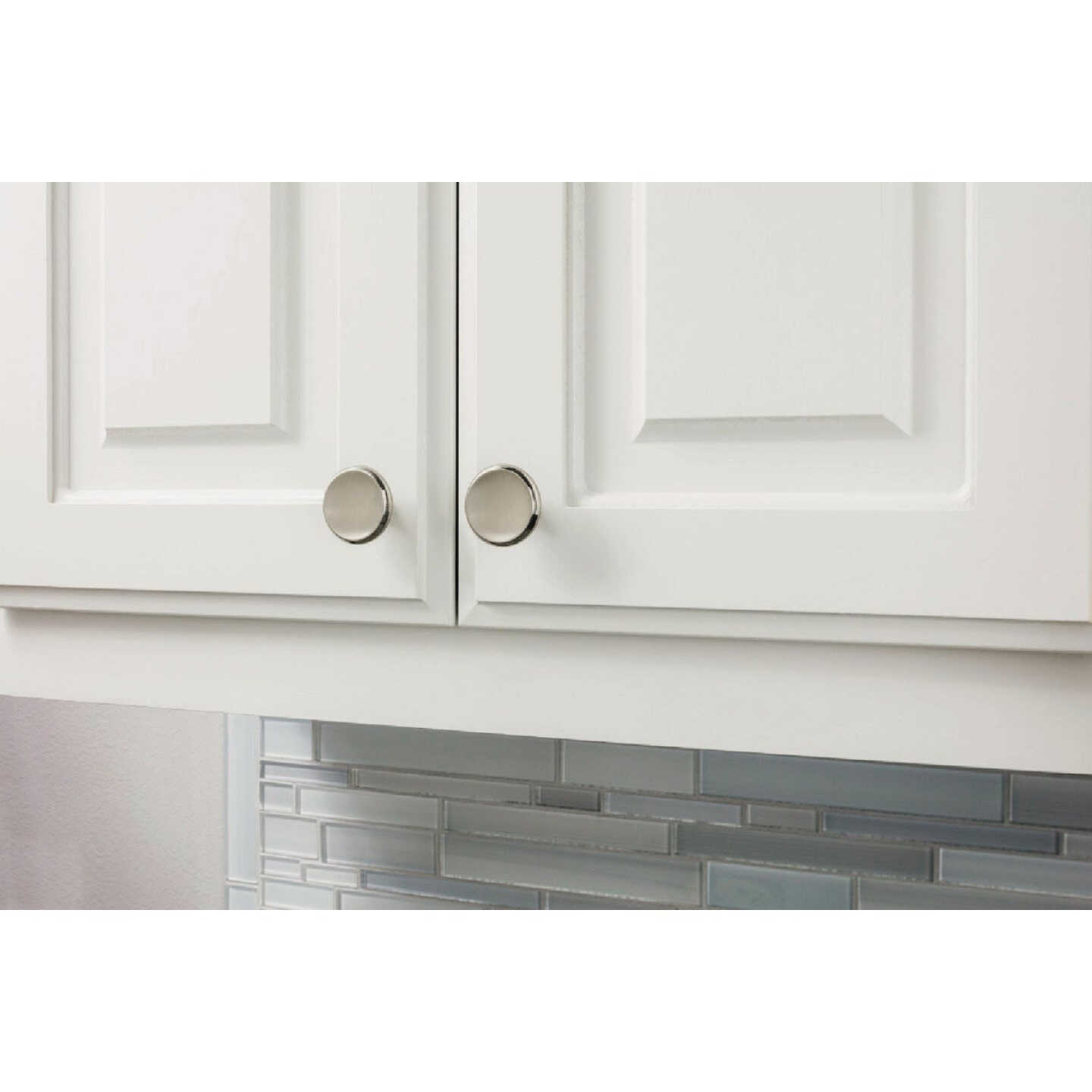 KasaWare 1-1/2 In. Diameter Satin Nickel Knob (4-Pack) Image 2