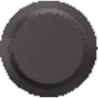 Schlage Bowery Matte Black Passage Door Knob Image 3