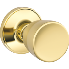 Dexter Bright Brass Hall & Closet Door Knob Image 1