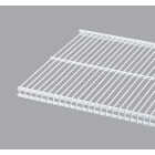 Organized Living FreedomRail 2 Ft. W. x 12 in. D Profile Ventilated Closet Shelf, White Image 1