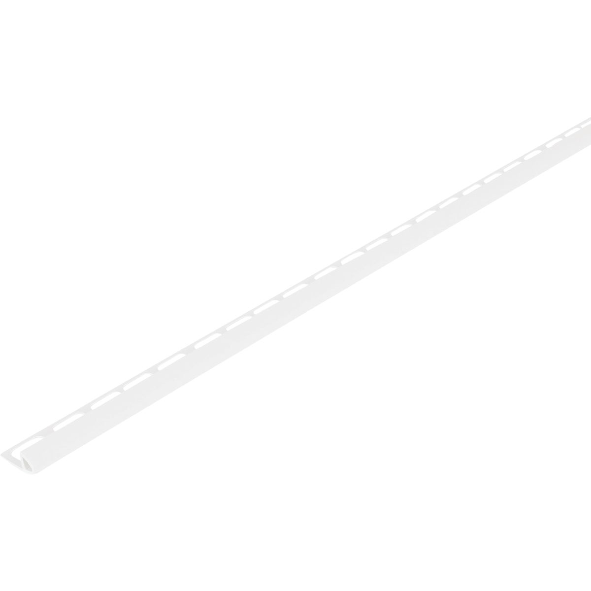 M-D Building Products 3/8 In. x 96 In. White PVC Bullnose