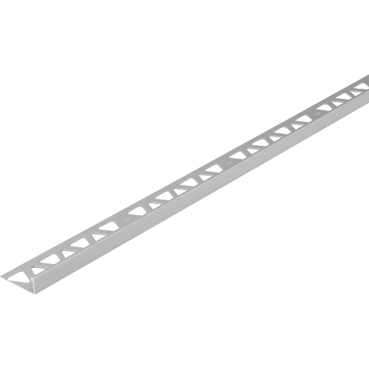 M-D Building Products 3/8 In. x 96 In. Satin Clear Anodized Aluminum Tile Edge