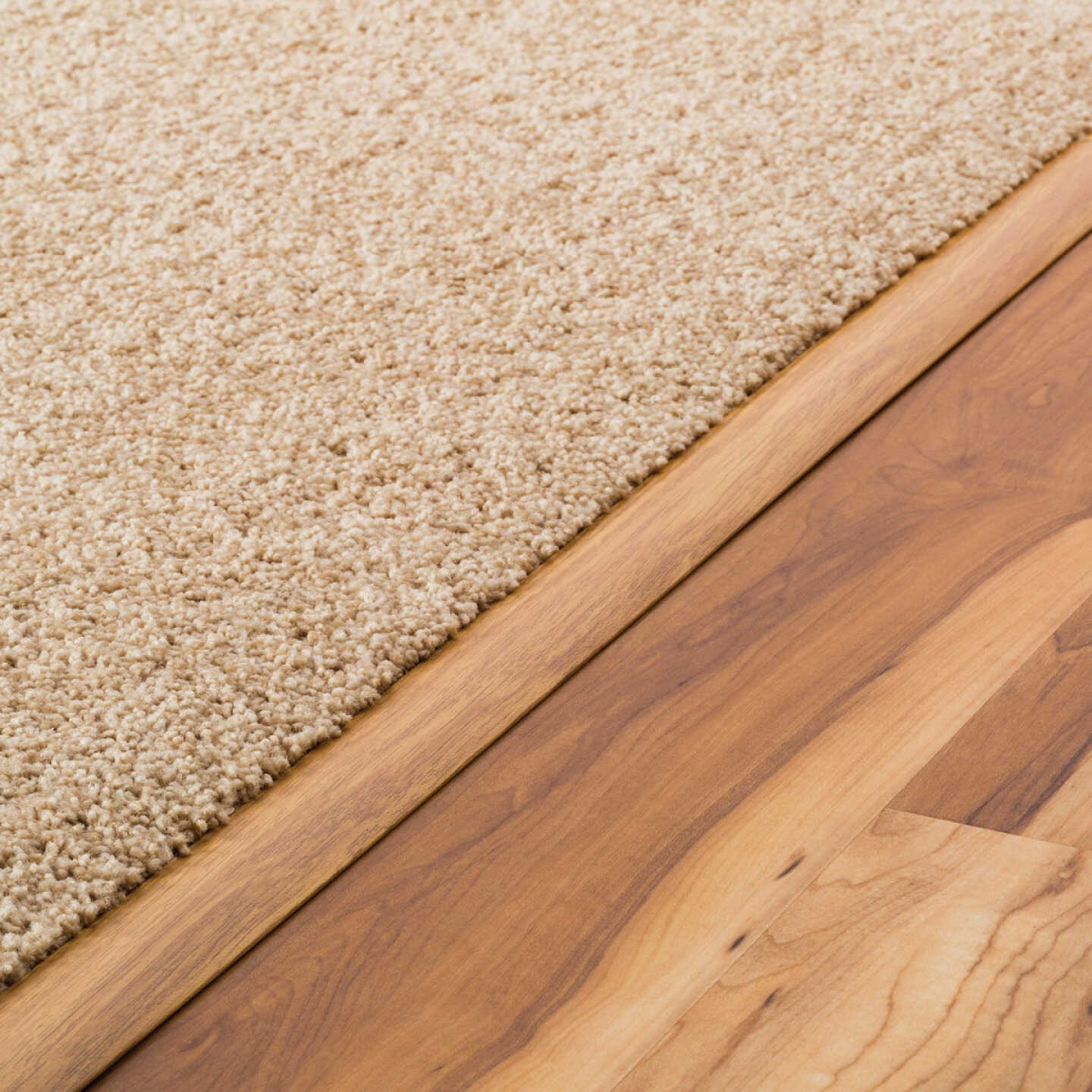 M-D Building Products Metal Decor 1-1/2 In. x 72 In. Oak Aluminum Multi Floor Transition Image 3