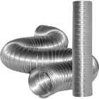 Dundas Jafine 4 In. x 8 Ft. Aluminum Semi-Rigid Dryer Duct Image 1