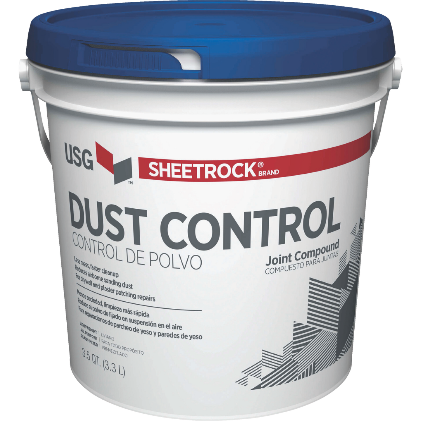 Sheetrock 3.5 Qt. Pre-Mixed Lightweight All-Purpose Dust Control Drywall Joint Compound Image 1