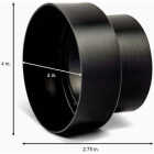 Dundas Jafine 3 In. Dia To 4 In. Dia Plastic Vent Increaser-Decreaser Image 3