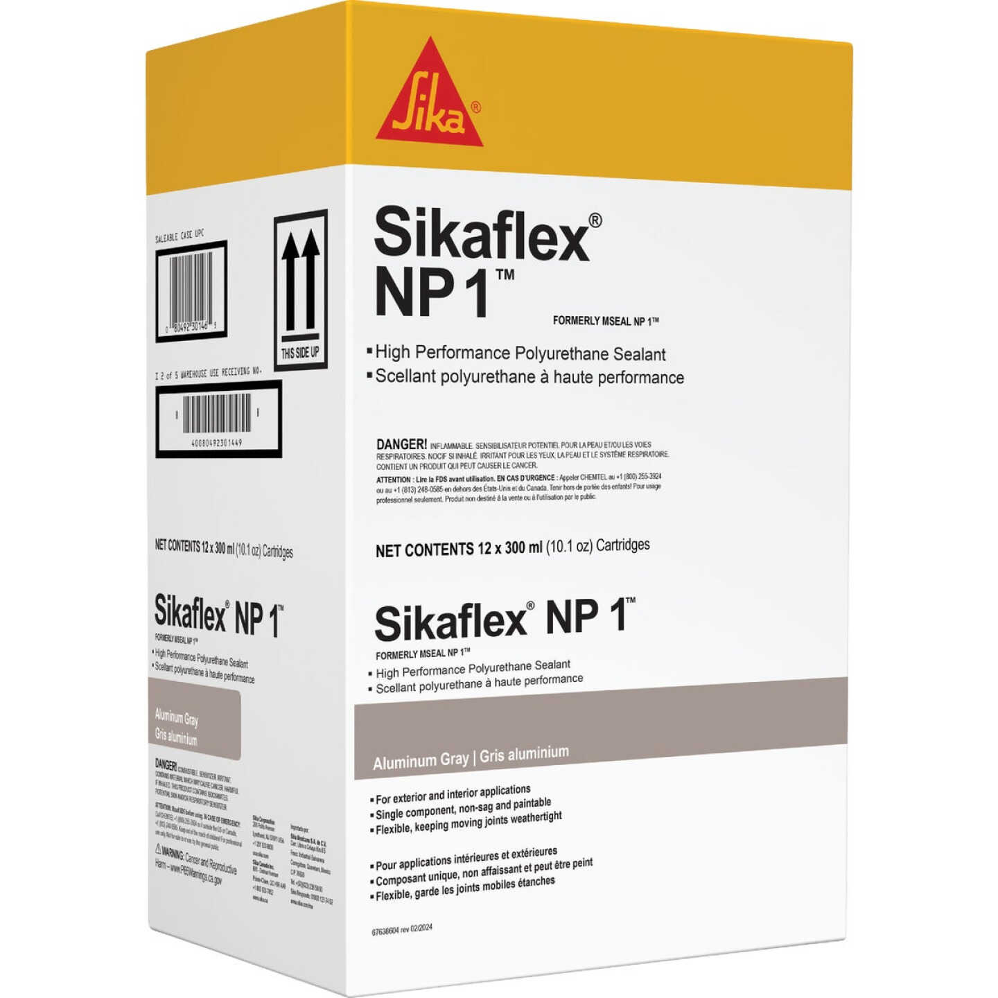 MasterSeal NP1 10.1 Oz. Polyurethane Sealant, Grey Image 2