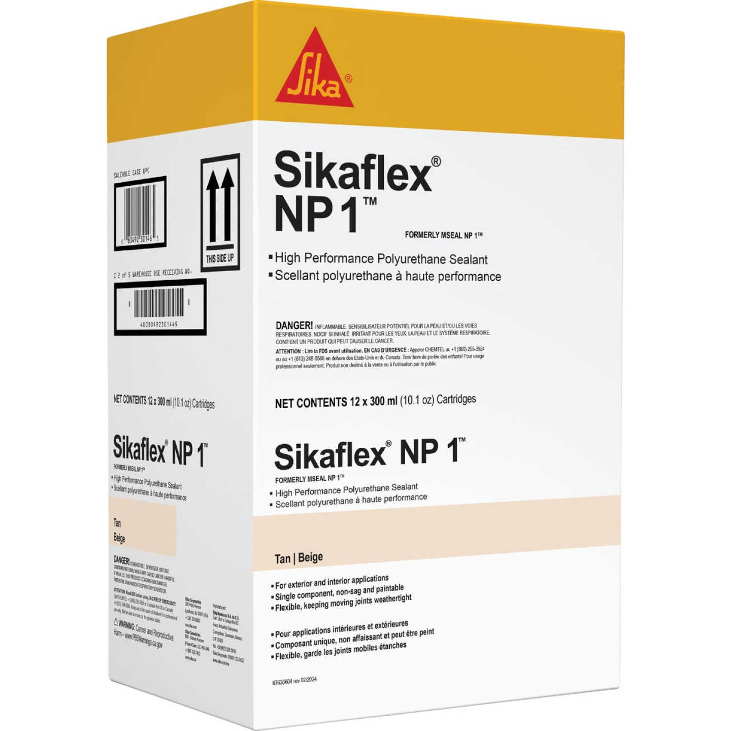 MasterSeal NP1 10.1 Oz. Polyurethane Sealant, Tan Image 2