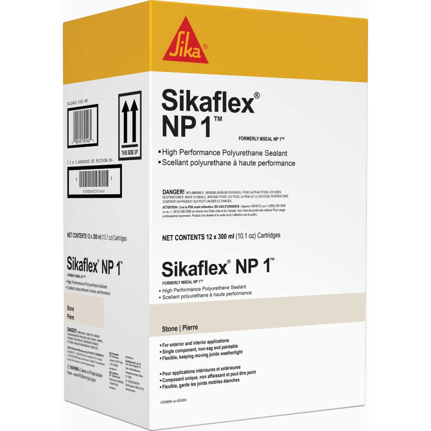 MasterSeal NP1 10.1 Oz. Polyurethane Sealant, Stone Image 2